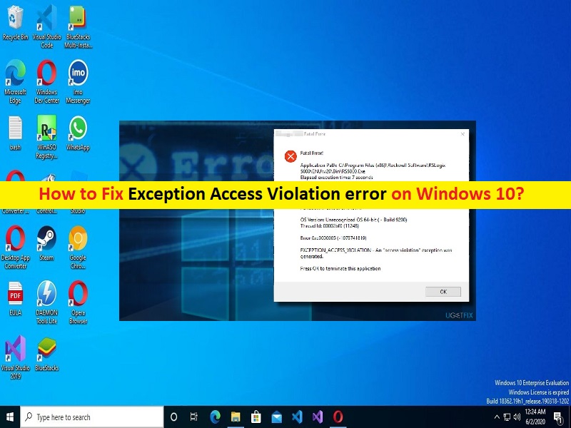 Exception Access Violation error