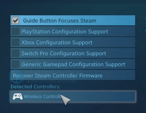 PS5 Controller on PC drivers