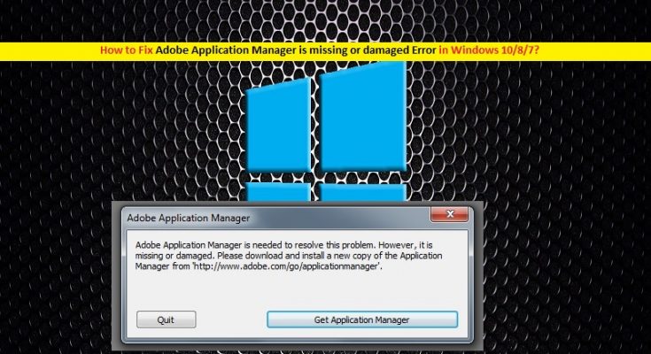 what is adobe applications manager