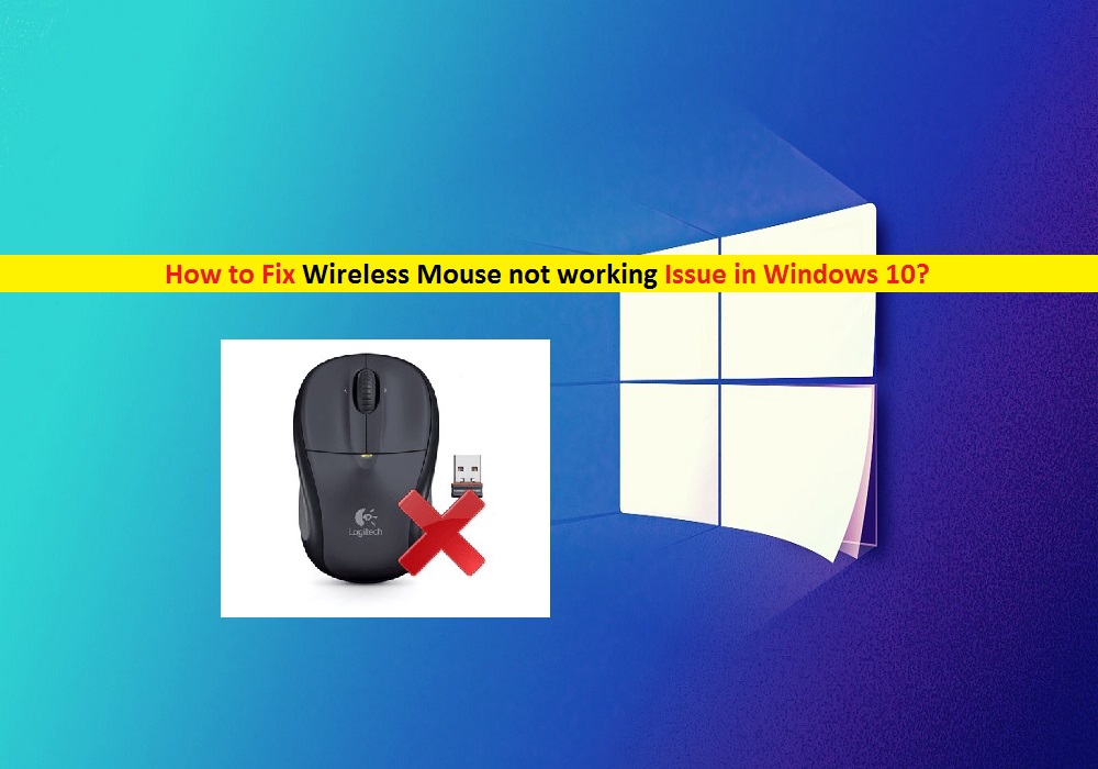 How To Fix Wireless Mouse Not Working Windows 10 Pc Transformation