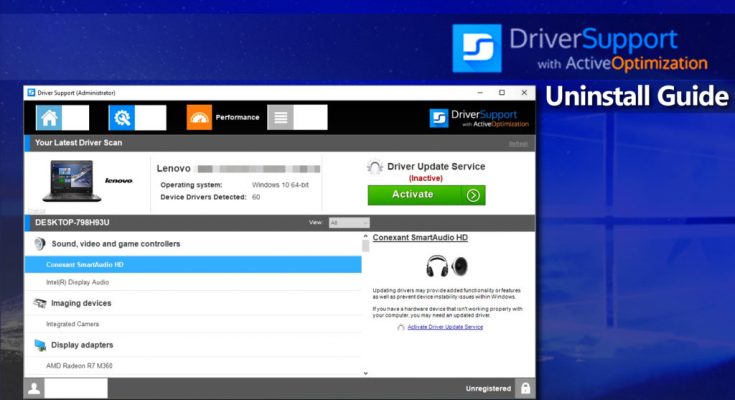 remove Driver Support ONE