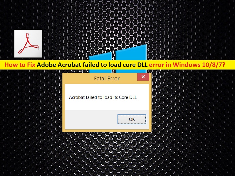 adobe updater fails to install